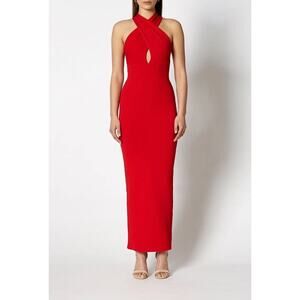 scanlan theodore halter dress | Dresses | Scanlan Theodore Long Silk Nwt Size 6 img_rose_gold